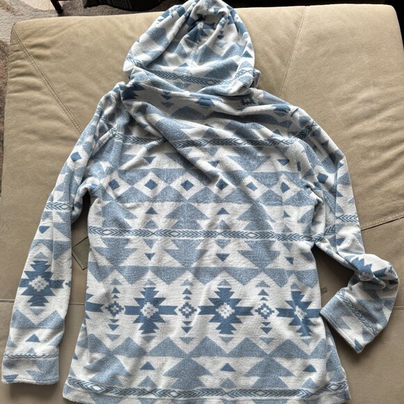 Faherty Organic Cotton Baja Hoodie - Doug Good Feather Native Design XL - Picture 6 of 6